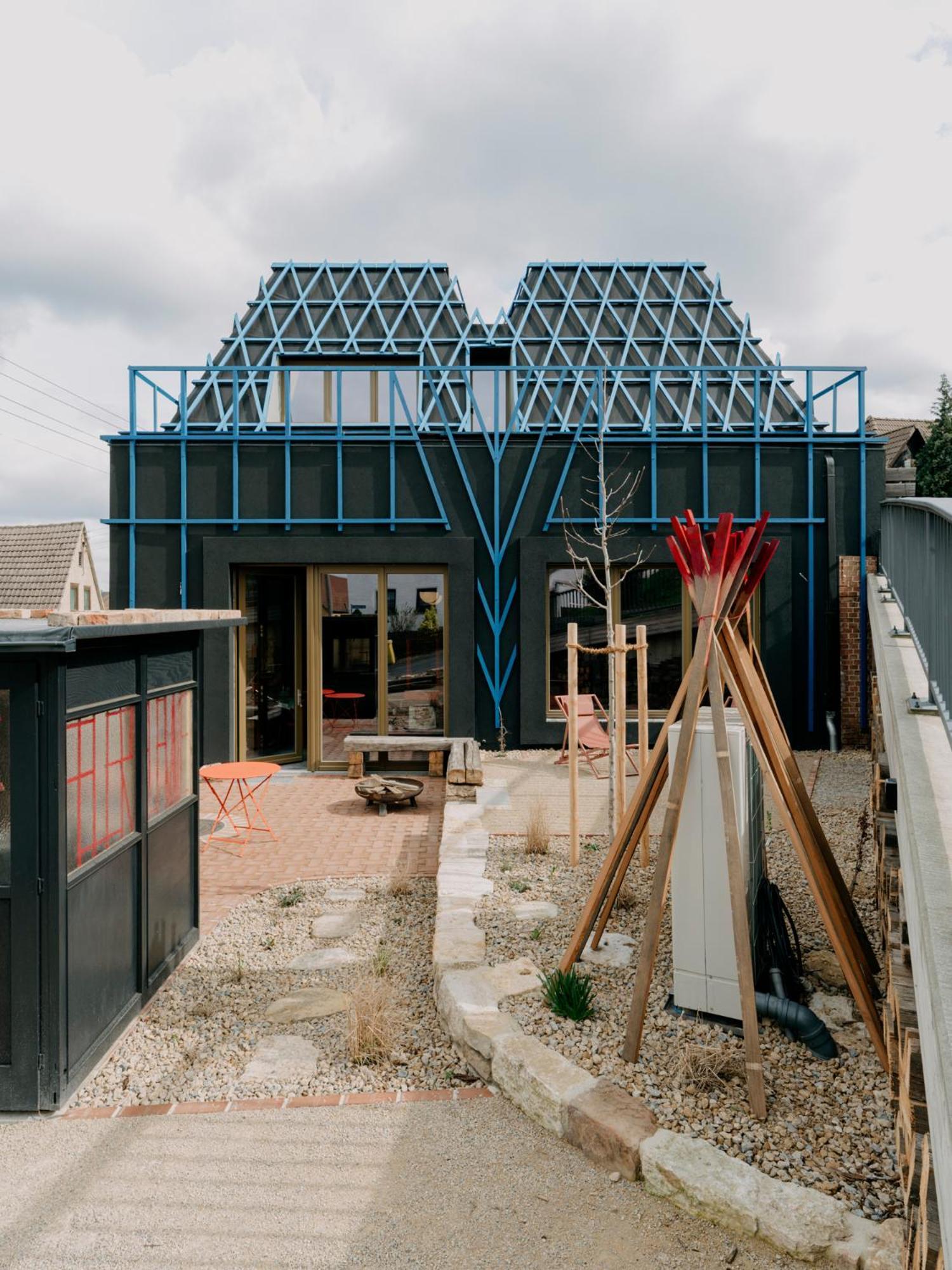 Ferienhaus Jena - Feuer Und Flamme Exterior foto